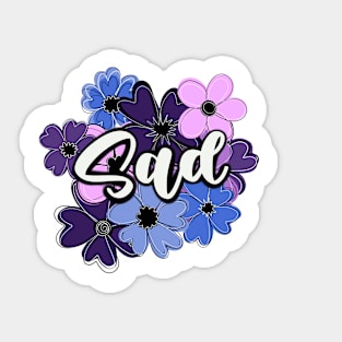 Sad Sticker